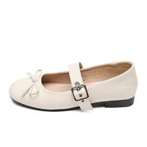 Повседневные однобортные туфли женские ZHR, Beige