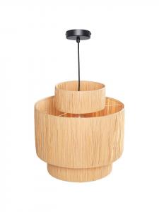 Beliani Подвесные светильники MAGECH бежево-черного цвета - (Ш) 40 x (В) 33 x (Д) 40 см