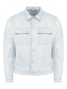 Джинсовая куртка на пуговицах Mm6 Maison Margiela, синий