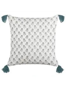 Декоративная подушка Beliani Deko CORNUS, цвет weiß/blau/grau