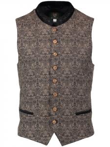 OS-Trachten Традиционный жилет Skisvy средне-коричневого цвета