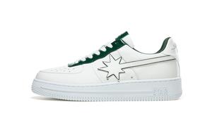 Кроссовки starwalk soldier Skateboarding Shoes Unisex Low-top Green, белый