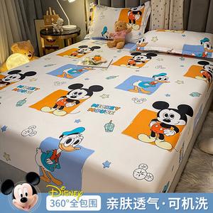 Disney Простыня на резинке 90х200 см, Disney Park, дышащая и приятная к телу