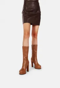 Ботинки на платформе Queen Helena, Marrone