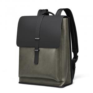 POLO Мужской рюкзак ПОЛО, Серый и зеленый с черным (стиль 2)