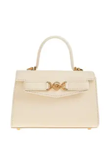 Сумка-тоут Medusa '95 из кожи Versace, белый
