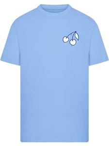 Футболка Japan Cherries Tee синего цвета Mister Tee