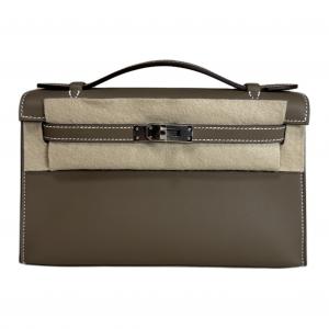 HERMES Мини Келли первого поколения Сумка Келли из кожи свифт Женская 18 Этоп Слоновая кость