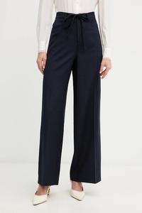 Брюки с шерстью Twinset, темно-синий