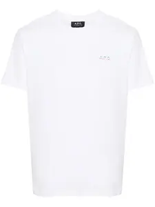 Футболка с логотипом A.P.C., белый