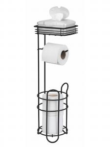 Wenko Аксессуары для туалета 'Keiner' в черном цвете