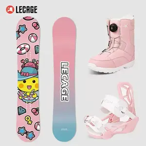 Детский сноуборд LECAIGE All-Mountain, набор Yayu с экипировкой, 90 см