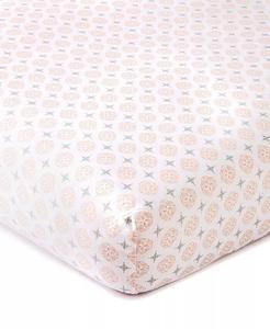 Простыня для кроватки Baby Skylar Coin Medallion Levtex, розовый