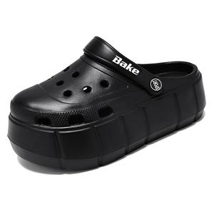 BAKE Клоги женские черные, цвет Black