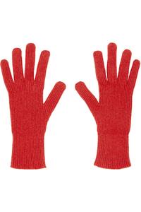 Ребристые перчатки Baserange, красный