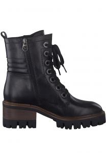 Ковбойские/байкерские ботильоны Marco Tozzi, цвет black antic