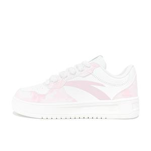 ANTA Свободные, нескользящие, износостойкие, легкие, низкие кроссовки для скейтбординга, унисекс, розовые