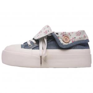 Высокие кроссовки женские BINGO DUCK, Light Blue