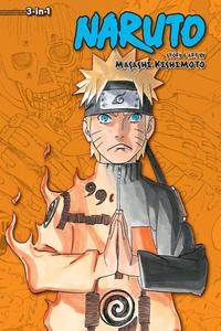 Манга Naruto 3-in-1 Edition Manga Volume 20
