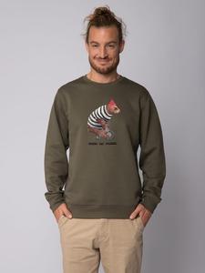 Толстовка wat? Apparel Tour de Franz, хаки