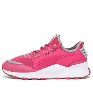 Кроссовки rs-0 optic pop low running shoes pink/white Puma, розовый