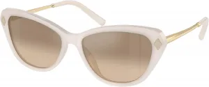 Солнцезащитные очки Ella от Ralph Lauren, 61826y - White - Brown/Grey Gradient