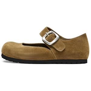 Женские повседневные туфли из спилка Cow Staccato, earth коричневый