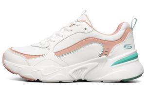 Кроссовки женские BOBS BAMINA Low-top Белые/пудровые Skechers