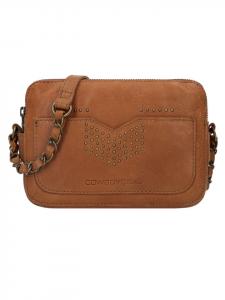 Сумка через плечо Lavish Minam Leather 20 см в палевом цвете Cowboysbag