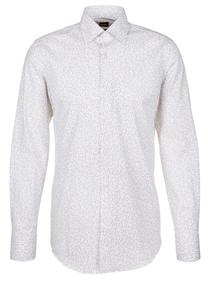 BOSS Рубашка на пуговицах Regular fit 'H-Hank-K-C1-261' в белом цвете