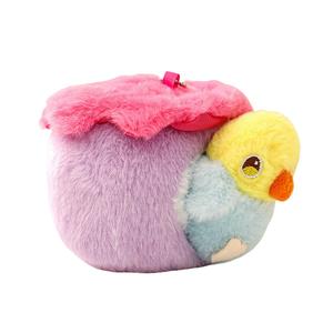 Коллекция плюшевых кукол в виде милых гнезд с птичками, высота 12 см MLING