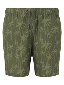 Тканевые шорты Cruz, цвет print 3678 green palm