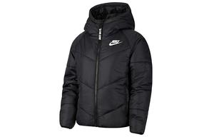 Женская стеганая куртка Nike, цвет черный