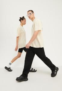 Футболка с принтом Unisex YOURTURN, крапчатый светло-коричневый