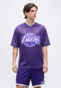 Футболка nba los angeles lakers, клубная одежда New Era, True Purple
