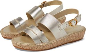 Сандалии Cole Haan Cloudfeel Tilden Sandals, цвет Soft Gold Leather