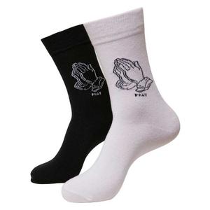 Носки Mister Tee Pray Hands 2 шт, разноцветный