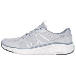 Женские повседневные туфли свободного кроя с низким верхом, серые Skechers, Gray