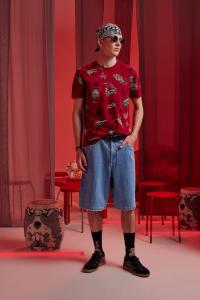 Хлопковая футболка Medicine, красный