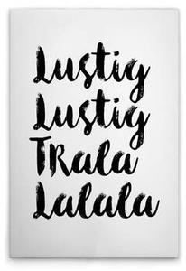 Картина на холсте A.S. Création Lustig цвет weissschwarz