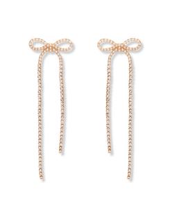 Серьги-бантики Adeline с золотым покрытием brook & york, Gold