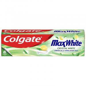 Зубная паста Colgate Max White Crystal Fresh соль и лимон 75 мл