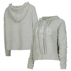 Женский комфортный худи ventura philadelphia 76ers concepts sport gray Unbranded