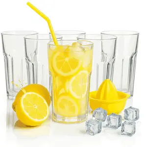 Набор из 12 бокалов для коктейлей, стаканов для лонг-дринков, стаканов для коктейлей, латте, сока My-goodbuy24