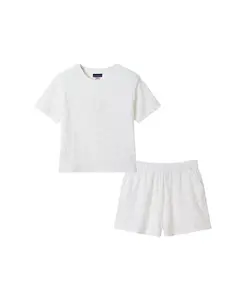 Комплект из махровых шорт для девочек Toddler/Child Andy & Evan, белый