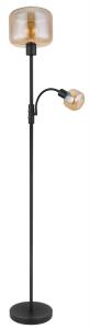 Торшер Globo, 25x165 см, черный