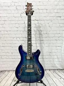 PRS SE Hollowbody II Faded Blue Burst (2022)