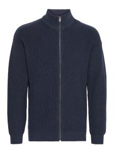 Вязаный кардиган !Solid, синий