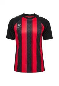 Футболка в полоску Hummel, True Red Black