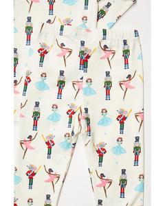 Пижамный комплект Hatley Nutcracke Cotton Pajama Set, естественный